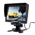 thumbnail image 3 of Cámara de estacionamiento de 7 pulgadas con parasol cámara de visión trasera de coche Monitor giratorio HD LCD, 3 of 9