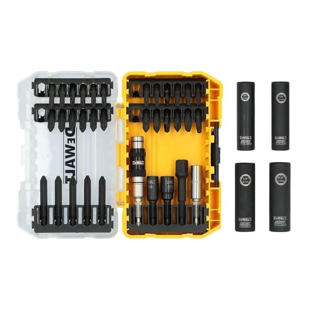 Juego de brocas de impacto DEWALT DW2169, 38 piezas
