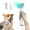 Gray, variant on 3-in-1 Pet Grooming Hair Dryer with Detachable Brush, Adjustable 3 Airflow and Heat Settings, Quiet Low Noise Dog and Cat Grooming Dryer, Tangl Removal, Massaging Brush for Small and Medium Pets