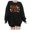 Black, variant on Women Sweatshirt Womens Long Sleeve Sweatshirt Womens Pullover Tops Black Crewneck Women Fall Sweatshirt Workout Wear