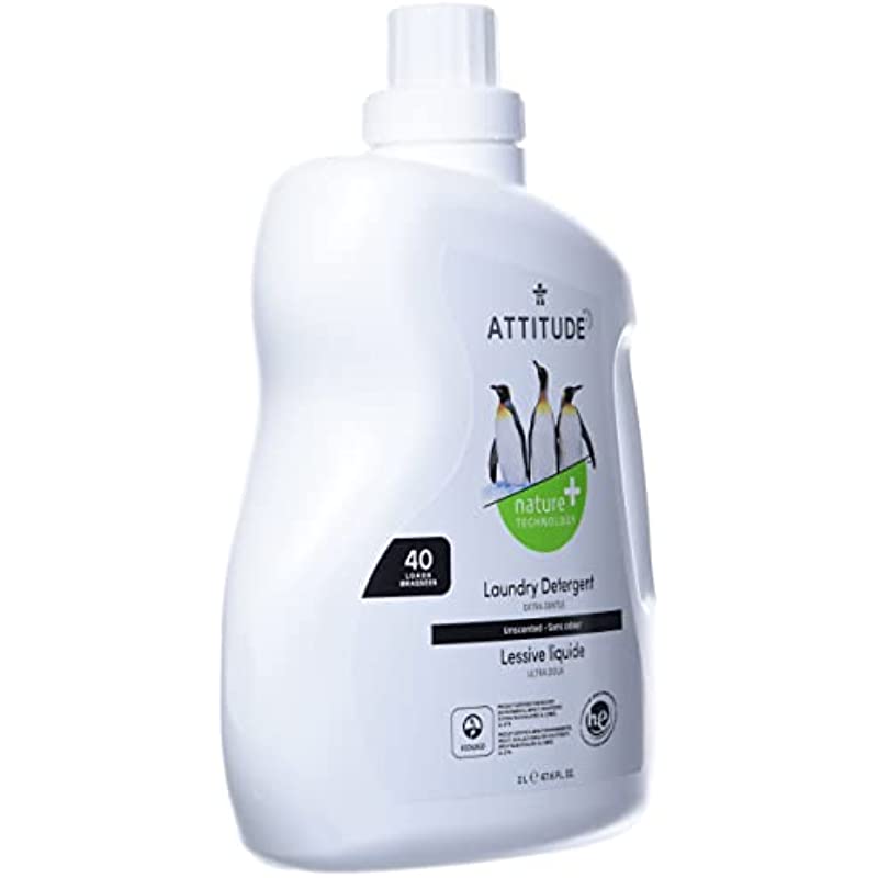 ATTITUDE Laundry Detergent, Plant and MineralBased Ingredients, He