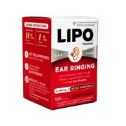 Lipo Flavonoid Ear Ringing Relief Supplement, 100 Caplets