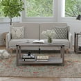 thumbnail image 2 of Gray Wash 2 Tier Coffee Table, 2 of 8