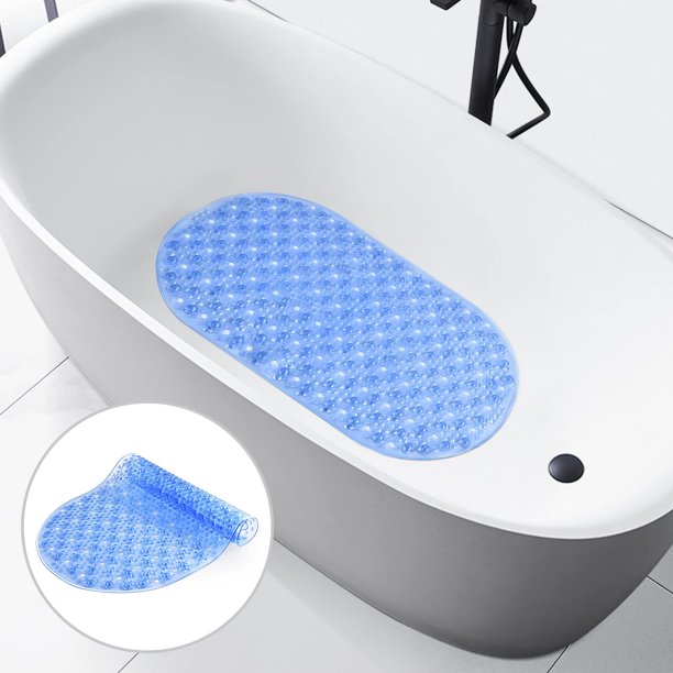 Semfri Bath Tub Shower Mat 27x15 inch Non Slip Bath Tub Mats Shower Mat