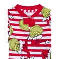 thumbnail image 3 of Dr. Seuss Unisex Infant Grinch Matching Family One-Piece Pajama Set, Sizes 6M-18M, 3 of 4