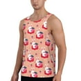 thumbnail image 2 of Gaeub Bunny And Strawberry Men's Athletic Tank Top, Workout Sleeveless Shirts, Running Tank Tops for Gym, Running, Training - Medium, 2 of 9