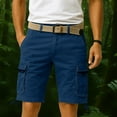 thumbnail image 5 of Shorts Men – Quick Dry Casual Shorts with Pockets Men's Cargo Shorts For Work Relaxed Fit Outdoor Pocket Work Utility Hiking Travel Casual Shorts, 5 of 9