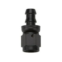 Allstar Performance Pushlock Hose End Black Straight -16