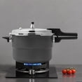 thumbnail image 5 of Miumaeov 9L/8.17Qt Stainless Steel Pressure Cooker 26cm Round Pressure Cooker For Various Stoves, 5 of 18