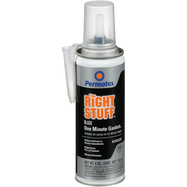 Permatex® The Right Stuff® One Minute Gasket™ 25223 Black Sealant 4 oz