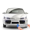 thumbnail image 3 of Durable License Plate Fixing Sticker with Strong Adhesive for Car Use Black 2 Pairs, 3 of 9