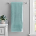 thumbnail image 4 of Hotel Style Turkish Cotton Bath Towel Collection Textured Teal Bath Towel, 4 of 7