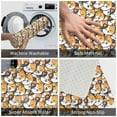 thumbnail image 2 of Cute Cartoon Smiling Cat Face Front Door Mat, Indoor Mats for Bedroom Bathroom Kitchen, Floor Mat Non-Slip, Soft Carpet Floor Cover Machine Washable Entryway Mat - 20x31.5in, 2 of 5