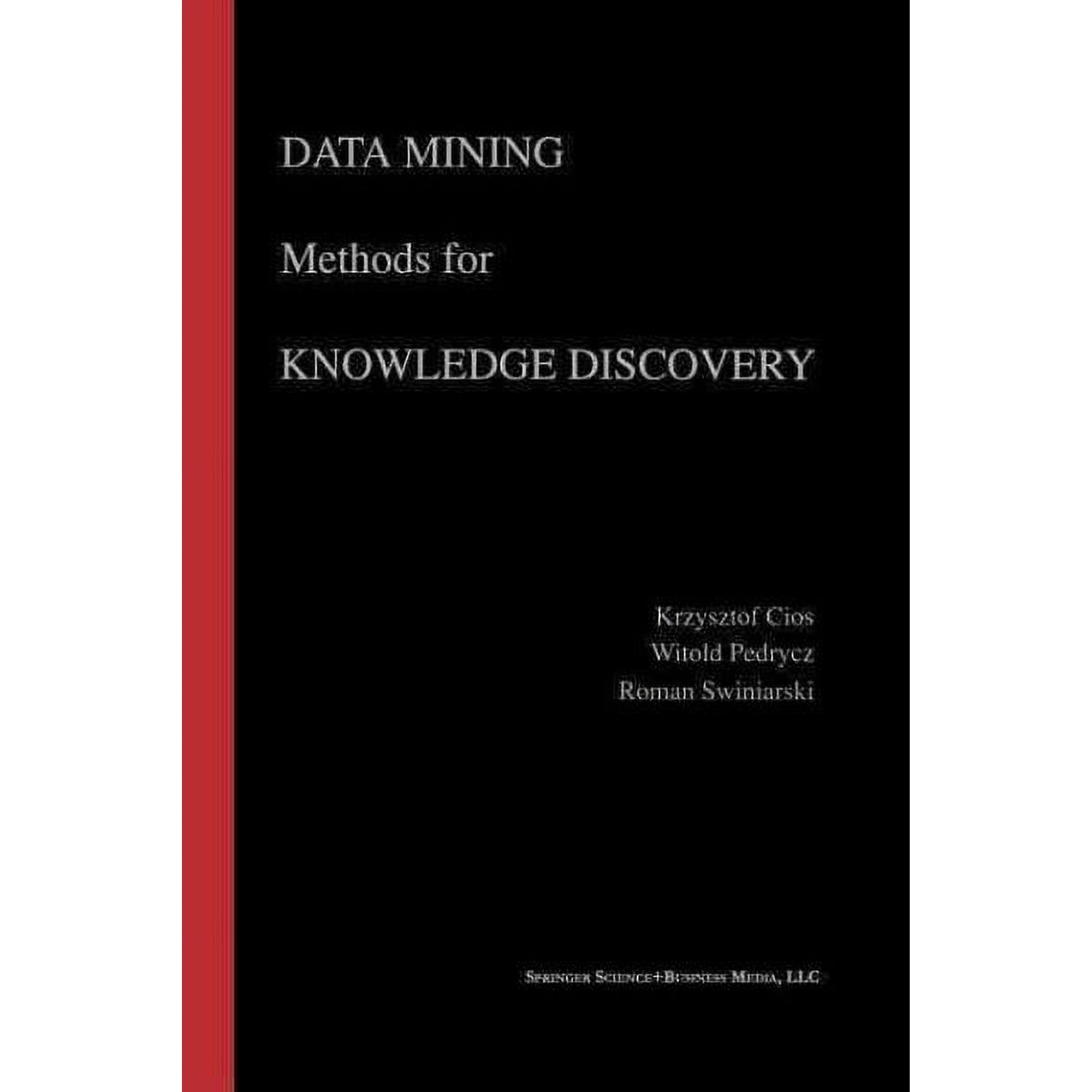 The Springer International Engineering and Computer Science: Data Mining Methods for Knowledge Discovery (Paperback)