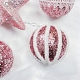 thumbnail image 5 of Bolas de Navidad rosas Adornos navideños Colgantes para árboles de Navidad Decoración navideña DIY 2025 Feliz Año Nuevo, 5 of 5