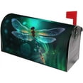 thumbnail image 2 of Dragonfly Mailbox Cover Mailbox Wraps, Waterproof Mailbox Covers Magnetic Post Box Cover Standard Size 21"(L) x 18"(W) Garden Yard Outside Farmhouse Home Decor, 2 of 6