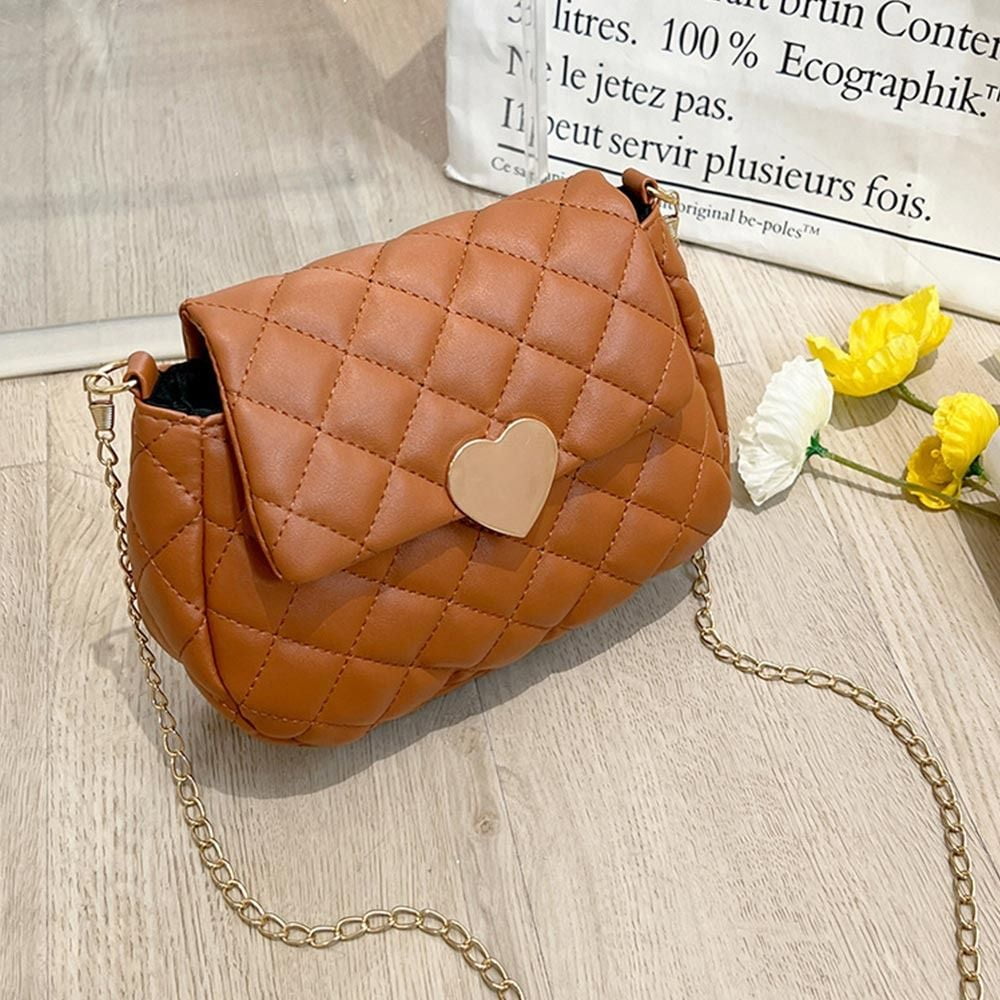 Vegan Pu Leather Quilted Shoulder Bag With Chain Strap & Tassel Women's  Cross Body Bag Crossbody Bags For Women Stylish Designer - AliExpress
