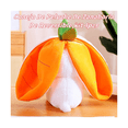 thumbnail image 2 of Conejo De Peluche De Zanahoria/ Fresa 4pcs Belug, Multicolor, 2 of 5