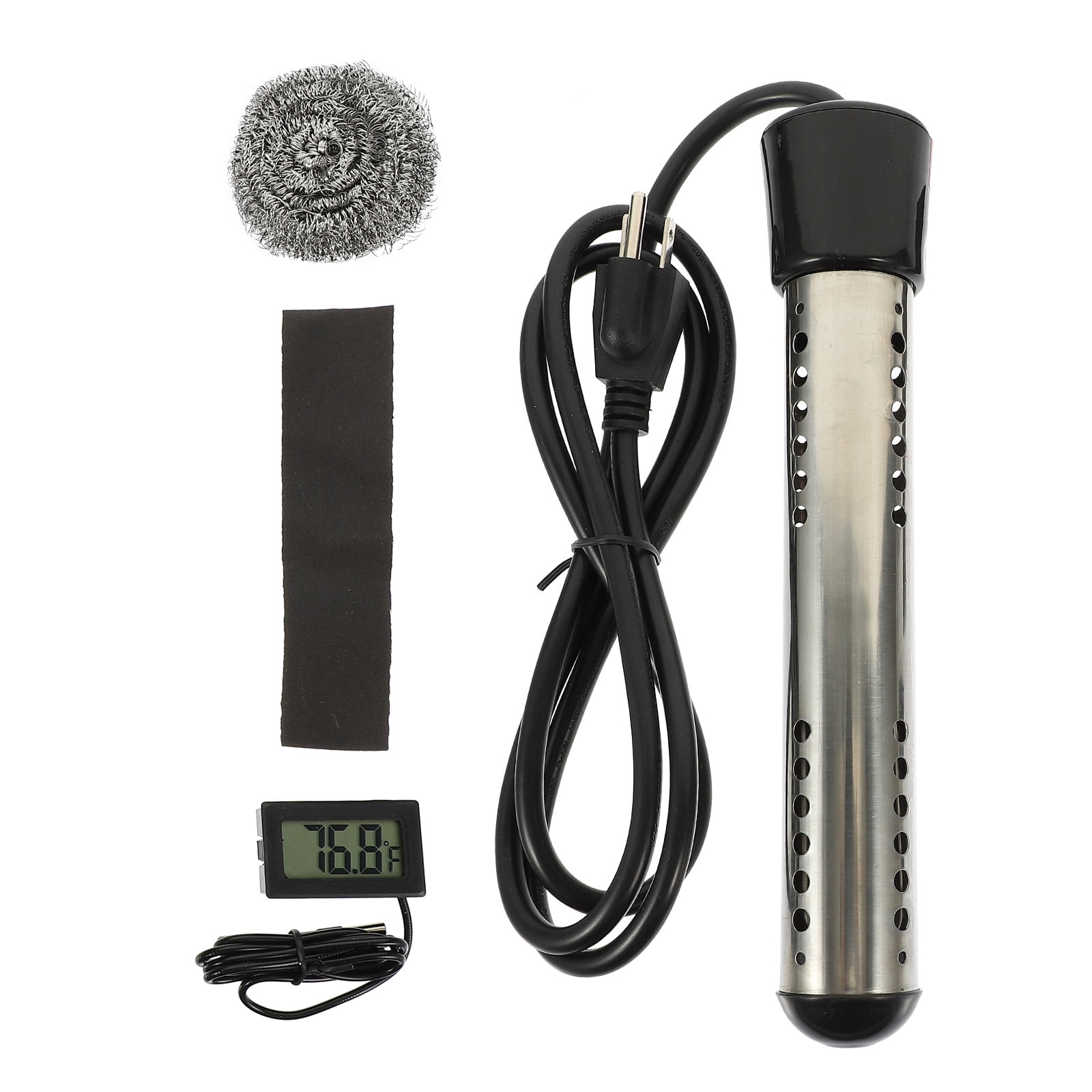 1 Set of Immersion Water Heater Bucket Water Heater Portable Water