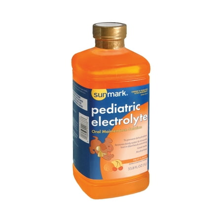 Sunmark Fruit Pediatric Electrolyte Oral Maintenance Solution, 33.8 Fl. Oz.