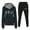 Black 1, variant on Womens Sweatsuits 2 Piece Set Fashion Pullover Hoodies and Sweatpants Tracksuits Jogger Set Lounge Matching Set