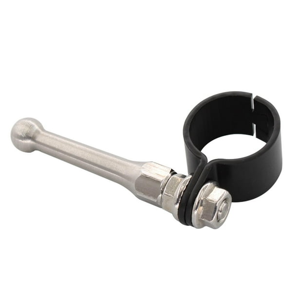 Herramienta auxiliar duradera para pata de cabra de motocicleta, adecuada para diámetros de 20 a 23 mm. Negro