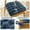 Blue, variant on Specollect Non-Slip Soft Plush Chair Cushion with Ties Winter Indoor Warmth Square Chair Covering Nonslip Comfort Dining Seat Pads Stool Mat Cover Decoration for Home Patio Kitchen Office Dorm 20x20in