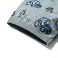 thumbnail image 6 of Shadoumai Toddler Boy Outfit Letter Print Crew Neck Shorts Sleeve Tracksuit Loose Fit Summer 2pc Children's Suit Summer Boys Sets 2 Piece Outfits, 6 of 9