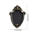 thumbnail image 2 of Vintage Shadow Box Picture Frame, Gothic Black Gold Embossed Deep Display Frame with Glass Front and Hanging Hardware, for Dried Flower Wall Decor and Memorabilia Shadowbox, E, 2 of 5