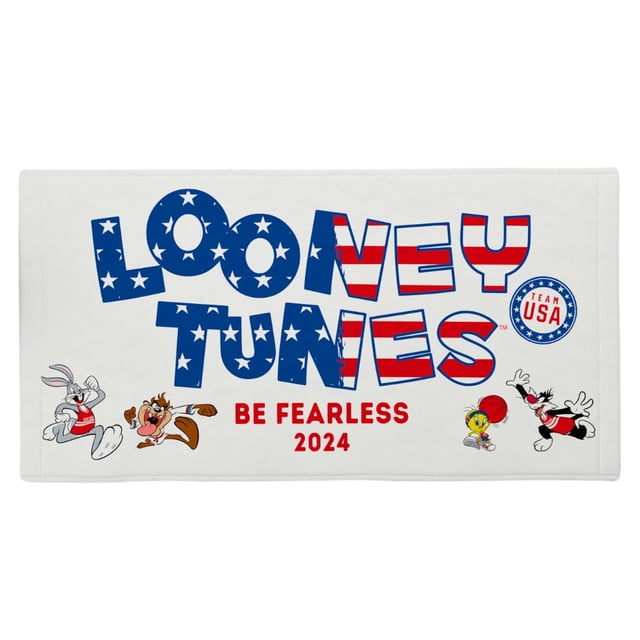 Toalla Franco Looney Tunes Team USA, 152x76 cm, algodón