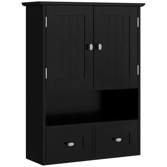 kleankin Medicine Cabinet Over Toilet Storage Cabinet with Drawers