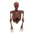 thumbnail image 2 of Hanging Half Skeleton with Light Up Red Eyes, 2 of 3