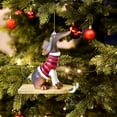 thumbnail image 2 of Decoraciones Del Árbol de Navidad, Lindo Perro Colgante de Vacaciones Acrílico Hecho a Mano para el Coche Oficina en el Hogar, Adornos Personalizados Del Árbol de Navidad de Mascotas, 2 of 2