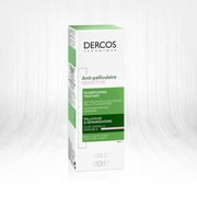 Vichy Dercos Anti-Dandruff Sensitive Scalp Treatment Shampoo with Piroctone Olamine, Bisabolol, 200 ml