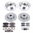 thumbnail image 3 of PowerStop Front and Rear Z23 Evolution Sport Carbon-Fiber Ceramic Brake Pad and Drilled & Slotted Rotor Kit Fits: HYUNDAI Select Models K5923, 3 of 10