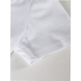 thumbnail image 6 of Women Tops V Neck Shirts Short Sleeve Casual Ribbed Slim Fitted T Shirts for Summer, 6 of 7