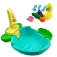 thumbnail image 2 of Vogacara Deje que la imaginación del niño se dispare con el juego de cocina para niños Wash Up Juegos de cocina para lavar juegos de rol Juegos de imaginación Azul, 2 of 6