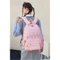 thumbnail image 5 of Win s Way 3 Pcs Backpack Set for G-i-r-l-s, Floral Printed Schoolbag with Lunch Box and Pencil Case, Lightweight Water-Resistant Bookbag for S-t-u-d-e-n-t-s, 5 of 5