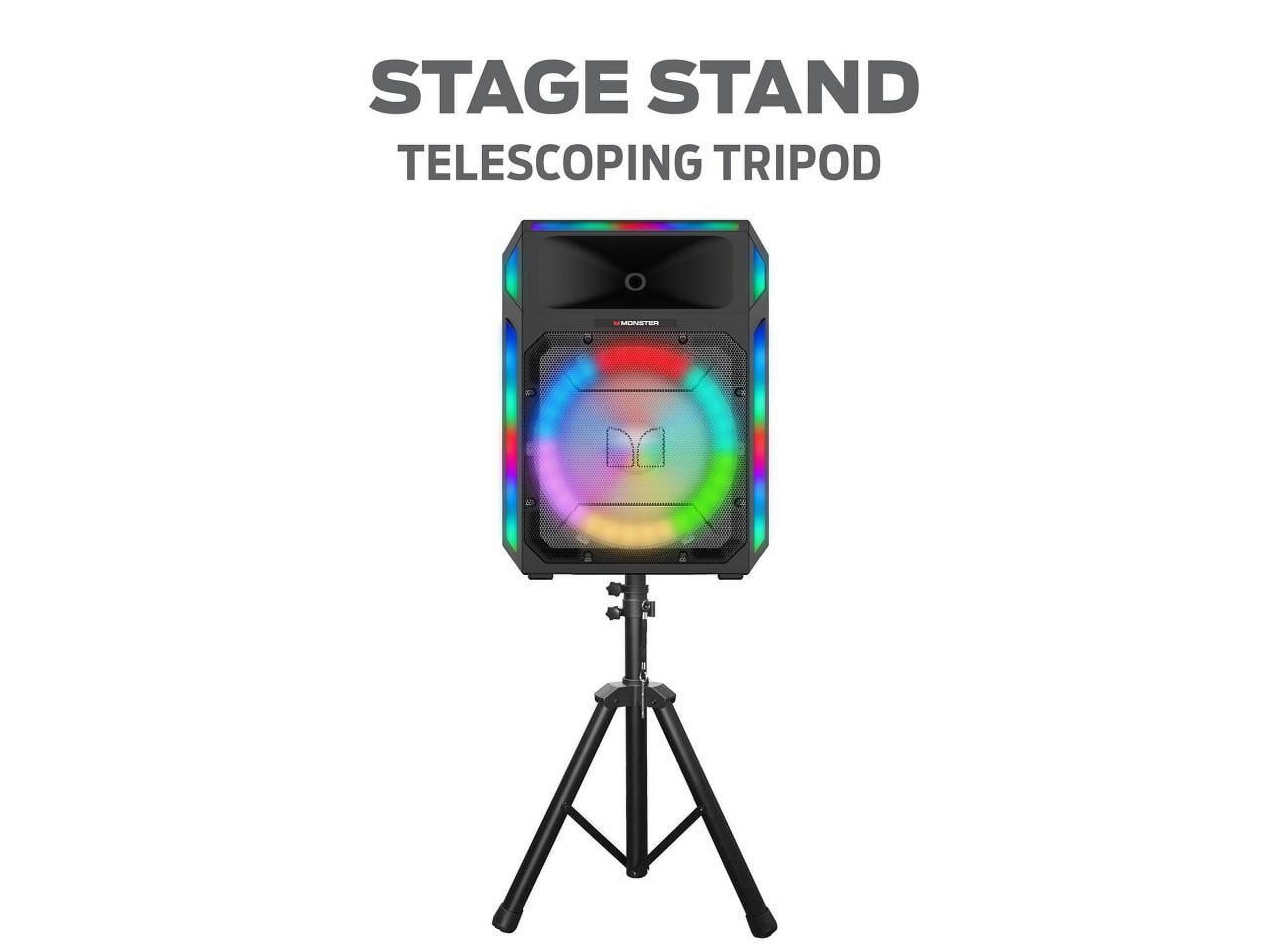 Restored Monster X6 All-in-One PA Bluetooth Speaker System (Refurbished)