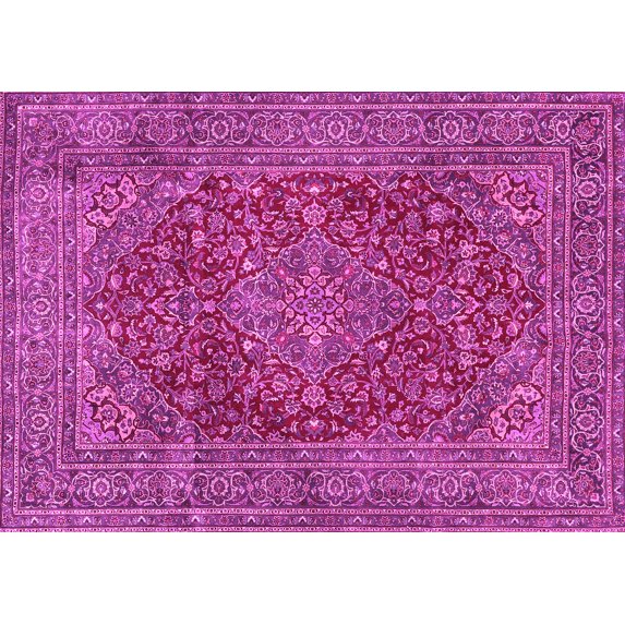 Ahgly Company Indoor Rectangle Persian Pink Traditional Area Rugs, 4' x 6'
