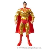 Figurine Superman Golden Edition - Super Powers Collection - Matty Exclusive - Avec Pièce Kalibak - NEUF