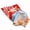 Burgundy, variant on Cat Tunnel Toy Interactive Collapsible Drill Bag with Plush Ball Pet Toy for Cats
