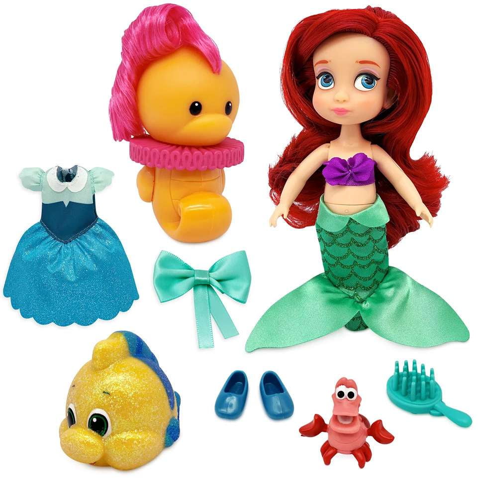 The Little Mermaid Animators' Collection Ariel Mini Doll Playset (2021)
