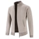thumbnail image 4 of Chaqueta de lana casual de suéter de cuello alto de otoño e invierno de moda para hombres Pompotops  oipoqjl37340, 4 of 5