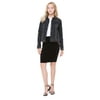 Juicy Couture BLACK Stretch Velor Pencil Skirt, US XSmall