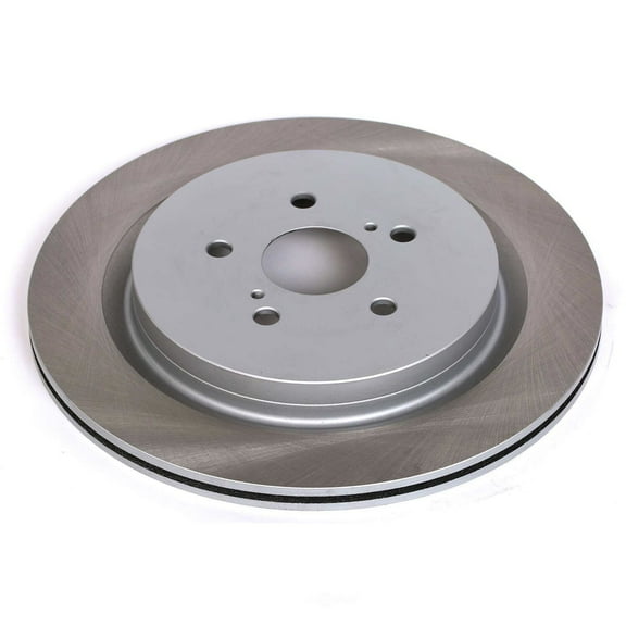 PowerStop JBR1737SCR PowerStop - Rear Semi-Coated Rotor