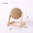 thumbnail image 2 of Choosebetter Cat Scratching Post Cat Scratcher Toy with Sisal Rope Ball, Cat Climbing Fram for Indoor Cats Scratch, 2 of 6