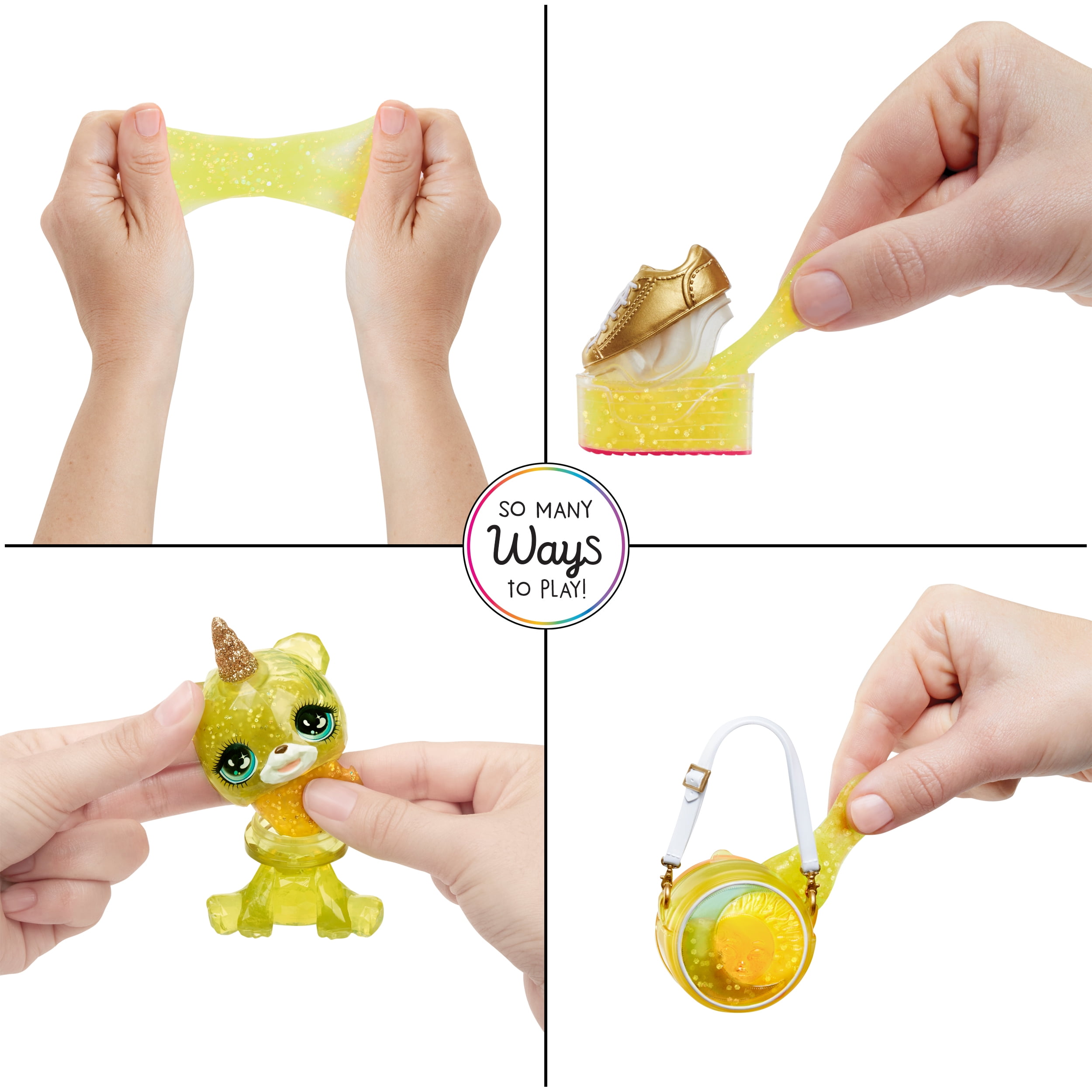 Rainbow High Sunny with Slime Kit & Pet, 11” Doll, Yellow, Ages 4+