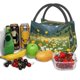 thumbnail image 3 of Fotbe Mountain Daisy Meadow Bolsa Térmica Portátil con Estampado, Bolsa de Entrega de Alimentos Aislada, Bolsa Reutilizable de Gran Capacidad para Comidas y Supermercado, 3 of 6