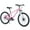 Pink, variant on ​Ambifirner 24 Inch Steel Frame Mountain Bike Adjustable Saddle All-Terrain Cycling​​Pink